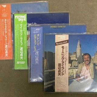 30cm LPレコード 渡辺貞夫　4枚セット