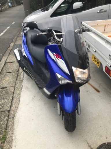 マジェスティ125FI コマジェ 青 希少※価格引下げ75000→70000→68000