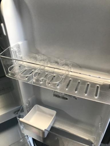 ハイセンス　高年式　２ドア冷凍冷蔵庫　鏡面仕様　２０１９年製　１５４Ｌ