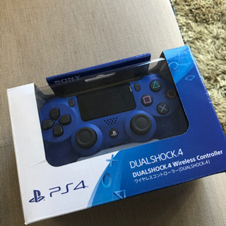 PS4 純正コントローラー新品✨ブルー