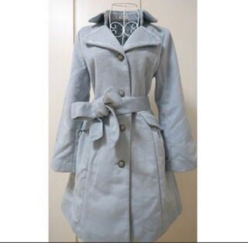 ロングコートアクシーズファム水色 販売停止中 神戸のコート レディース の中古 古着あげます 譲ります ジモティーで不用品の処分