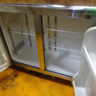 (4609-15)大阪発！☆厨房機器☆フクシマ/業務用冷蔵庫/台下冷蔵庫/飲食/TMU-40RE 4609-15)大阪発！☆厨房機器☆フクシマ/業務用冷蔵庫/台下冷蔵庫/飲食