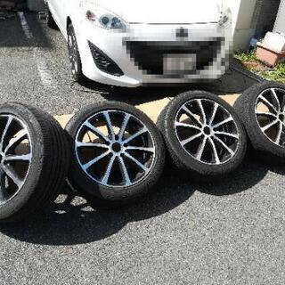 タイヤ・ホイール　4本　205/50 R17