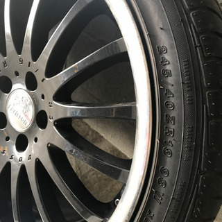 カールソン1/16RS 希少なブラックエディション19inch 30アルファードに装着