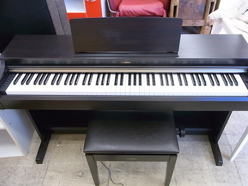 2014年 YAMAHA 電子ピアノ YDP-162　88鍵 3本ペダル イス付