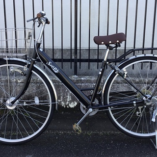 その他 ＜美品車＞27インチ・シティサイクル自転車・シマノ6段変速 