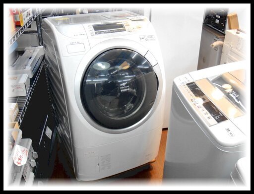 Panasonic パナソニック ドラム式洗濯機 NA-VR5500L 左開き ナノイー nano-e洗浄 洗濯容量9kg 乾燥容量6kg 2009年製 保証3か月付
