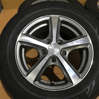 K4】ステップ等 15インチ 社外AW15x6J＋50 5H-114.3 205/65R15