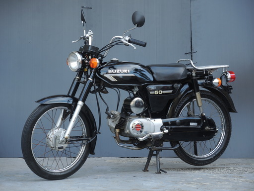愛媛発☆旧車 K50 コレダ 黒 4速 キック一発始動 現状渡 現状乗れます ...