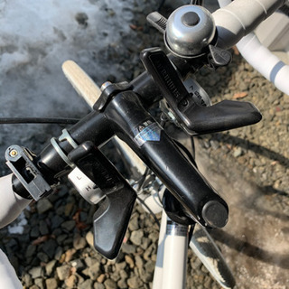 美品！ロードバイク ！白