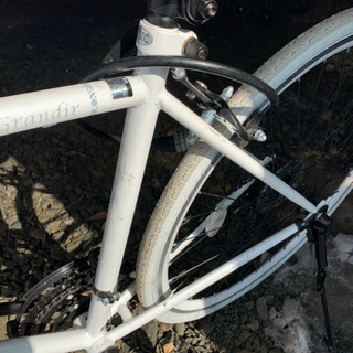 美品！ロードバイク ！白