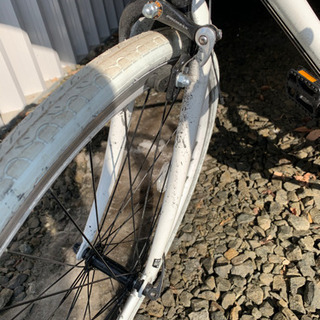 美品！ロードバイク ！白