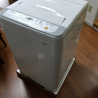 お取引完了商品洗濯機　使用回数5階程度　NA-F50B11-S 