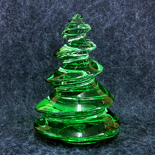 バカラ クリスマスツリー グリーン 緑 装飾品 置物 南12条店 