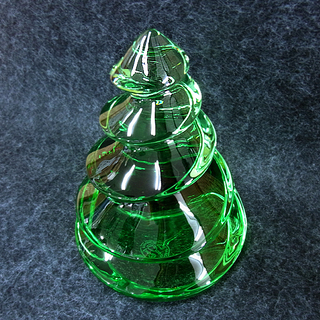 バカラ クリスマスツリー 装飾品 置物 南12条店