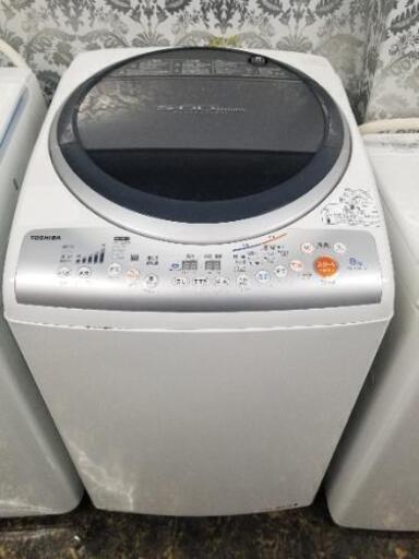 TOSHIBA ８㌔温風乾燥機能付き洗濯機 AW-80VX 2011年製