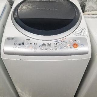 TOSHIBA ８㌔温風乾燥機能付き洗濯機 AW-80VX 20...