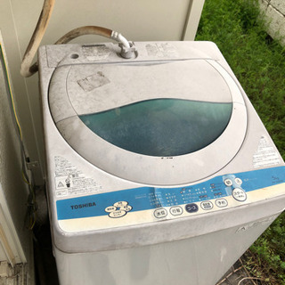 洗濯機　7年ほど使用