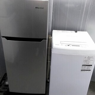 配達設置🚚　生活家電セット　高年式　冷蔵庫　洗濯機　シンプルデザ...