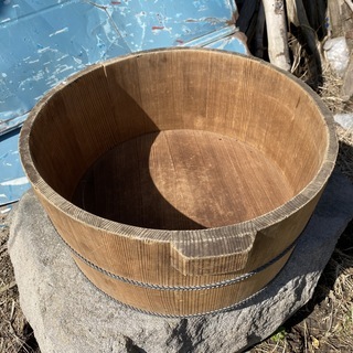 【農具・民具】桶、炊き出し用の鉄鍋※3月中にお引き取りできる方