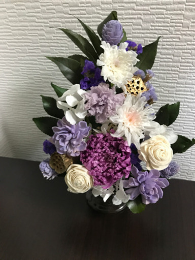 仏花(プリザーブドフラワー)   デザイナーハンドメイド
