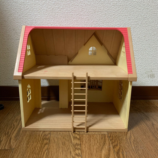 シルバニアファミリー家二階建てはしご赤い屋根 Wfamily 高蔵寺のおもちゃ 人形 の中古あげます 譲ります ジモティーで不用品の処分