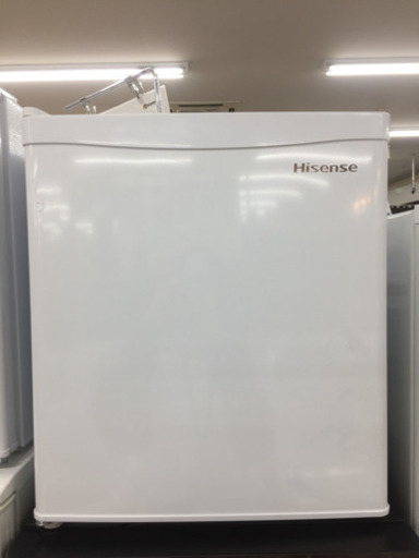 Hisenseの1ドア冷蔵庫です！