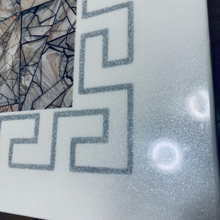 大理石風 ALL石製テーブル 100kg越えの超重厚感でゴージャスリビング  白