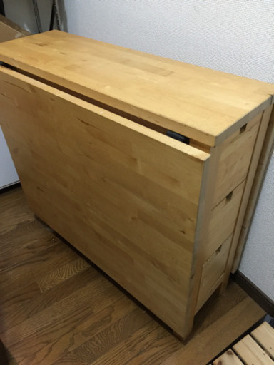 【お取引き者決定】IKEAの折りたたみテーブル