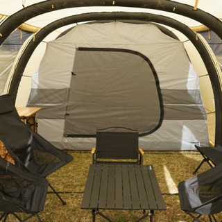 2ルームテント、小川キャンパルマルチシート