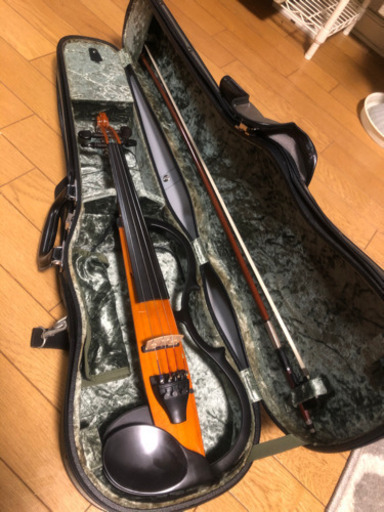 弦楽器、ギター 美品！YAMAHAサイレントバイオリン SV-100S