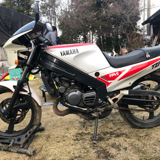 YAMAHA TZR125 レストアベース 始動確認済 YAMAHA TZR125 レストアベース 始動確認済