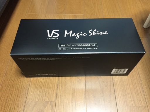 ヘアアイロン ヴィダルサスーン マジックシャイン VSS-N951/KJ