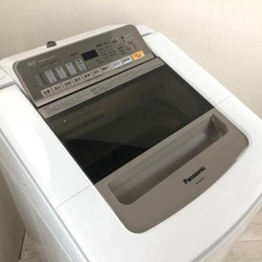 中古 洗濯9.0kg 乾燥4.5Kg 全自動洗濯乾燥機 パナソニック エコナビ NA-FW90S1 2014年製 エコナビ 世帯向け まとめ洗い 完全乾燥 6ヶ月保証付き