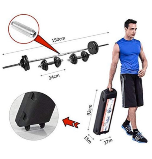 ダンベル 鉄アレイ アジャスタブル 30kg ダンベル セット コネクション・ 新品未使用】鉄アレイ アジャスタブル50kgダンベル コネクション