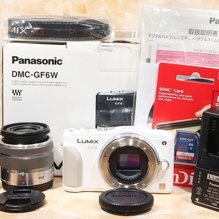 ★超極上美品＆自撮り＆スマホ転送★パナソニック GF6 レンズキット