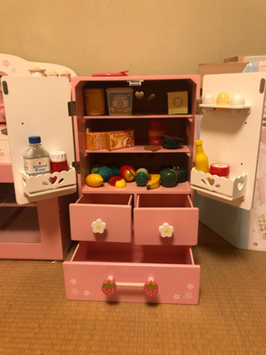 取引中 子供 幼児 女児用 ピンク！マザーガーデンとロディのセット