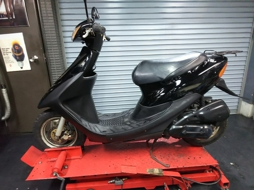 東京都板橋区から AF35 ライブディオ黒 排ガス規制前 速い！安心の整備済みでそのまま乗れます！原付き 原チャリ 50cc スクーター