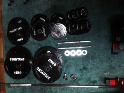 パワーラック&バーベル140kg パワーラック&バーベル140kg