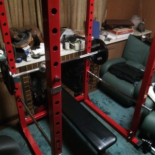 パワーラック&バーベル140kg