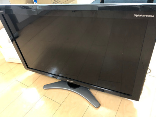 【美品】32型テレビ　SHARP AQUOSデジタルハイビジョン