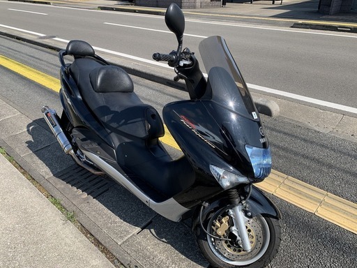 低走行！YAMAHA Majesty125Fi　ヨシムラマフラー