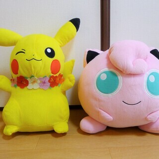 ポケットモンスター めちゃでかピカチュウ＆プリン 【美品】 