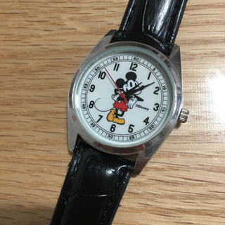 ミッキーマウス 腕時計 電池入り