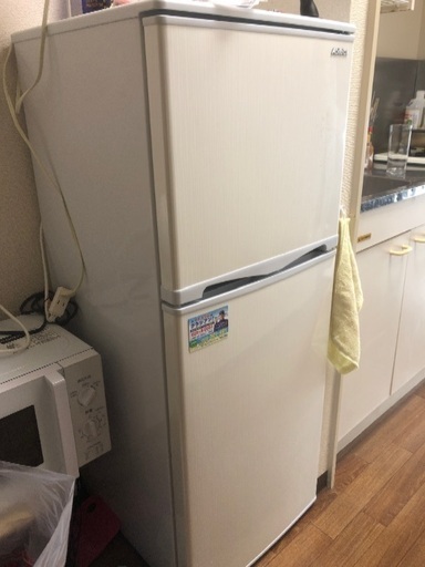 冷蔵庫(138L/2018年型) 持ち帰れる方
