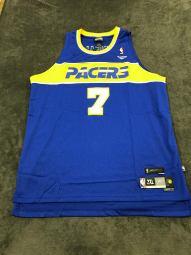 リーボック Reebok NBA Indiana Pacers インディアナペイサーズ ジャーメインオニール ゲームシャツ レプリカユニフォーム