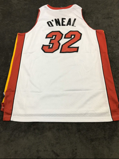 リーボック NBA MIAMI HEAT マイアミヒート SHAQUILLE O'NEAL シャキール オニール ゲームシャツ レプリカユニフォーム