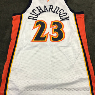 NIKE NBAウォリアーズ　ジェイソン・リチャードソン　クラシックユニフォーム NIKE NBAウォリアーズ ジェイソン・リチャードソン リワインド
