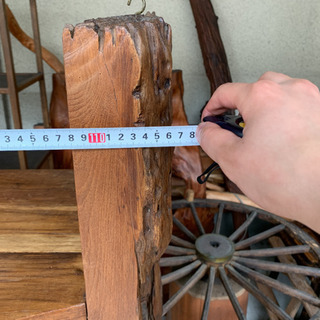 タイの古材使用アンティーク　ラック