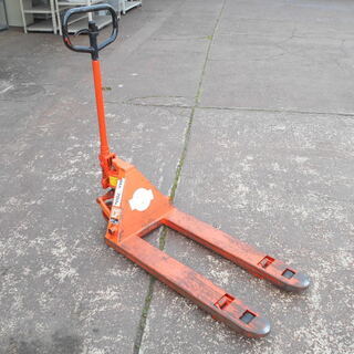 【新品、本物、当店在庫だから安心】 をくだ屋技研 ハンドフォーク パレットトラック『使用感あり その他